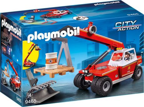 Пластиковый конструктор Playmobil Пожарная служба Пожарный кран, 9465pm