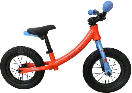 Велосипед беговел Stark'19 Tanuki Run, оранжевый, голубой, диаметр колес 12