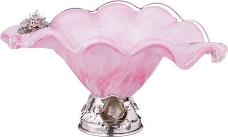 Декоративная чаша Lefard, 647-707, розовый, 30 х 21 х 15 см