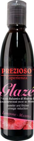 Глазурь Prezioso Esperienza, на основе бальзамического уксуса из Модены, с ароматом малины, 250 г