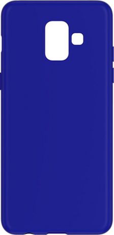 Чехол AnyCase для Samsung Galaxy A6, матовый, синий
