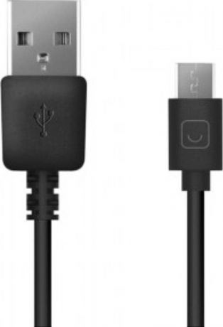 Дата-кабель Prime Line USB-micro USB, 2 м, черный