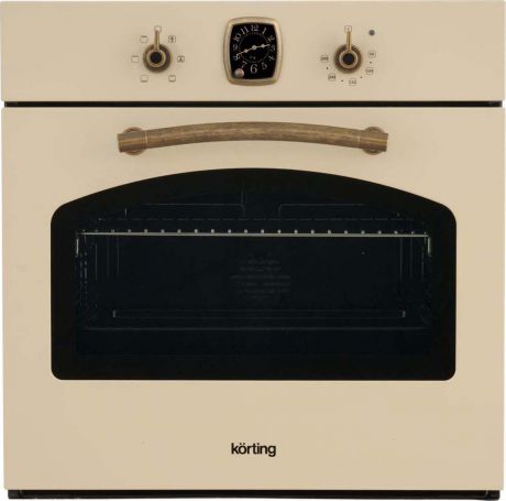 Korting OKB 460 RB, Ivory электрический духовой шкаф встраиваемый