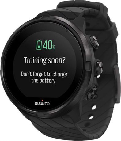 Спортивные часы Suunto 9 G1 All Black Kav, SS050257000, черный