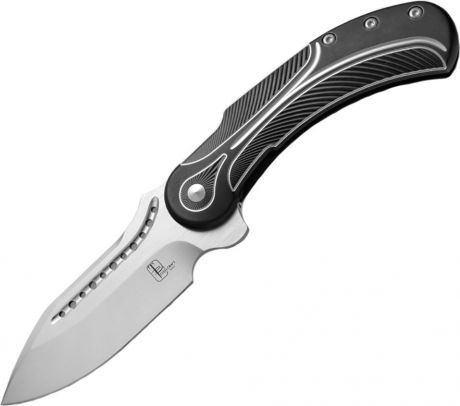 Нож складной Todd Begg "Field Marshall", цвет: черный, серебристый, длина клинка 4"