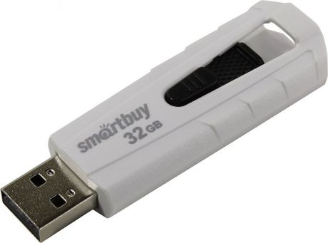 USB Флеш-накопитель SmartBuy Iron, SB32GBIR-W, 32 ГБ, white black