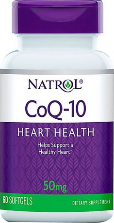 Коэнзим Q-10 Natrol, 60 капсул
