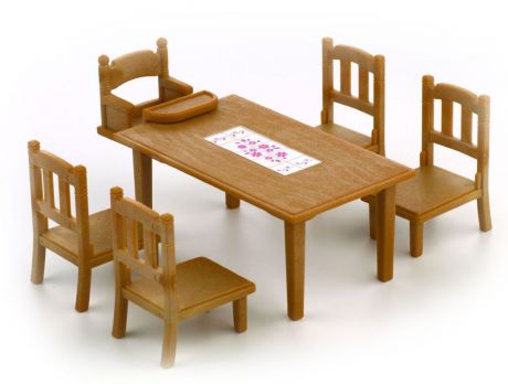 Sylvanian Families Игровой набор Обеденный стол с пятью стульями