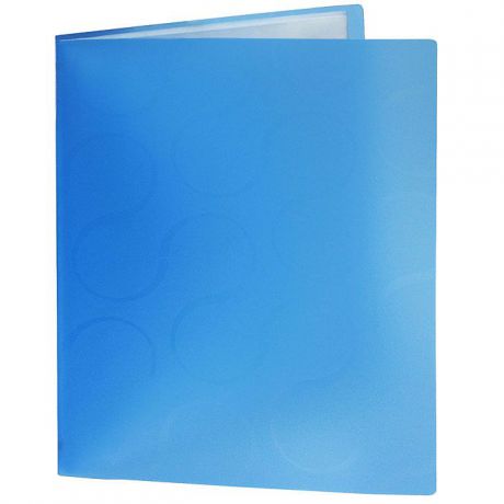 Папка с файлами "Omega", 20 листов, цвет: синий
