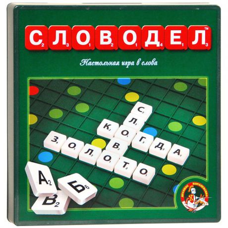 Настольная игра "Словодел". 01347