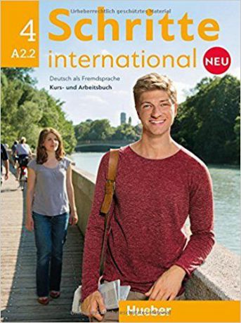 Schritte international 4: Kursbuch + Arbeitsbuch (+ CD)
