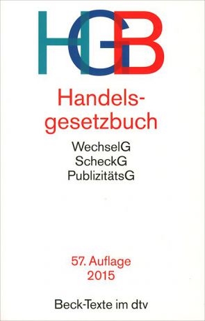 Handelsgesetzbuch (Beck-Texte im dtv)