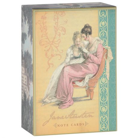 Jane Austen Note Cards (набор из 16 открыток и 17 конвертов)