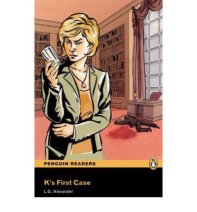NEW Penguin Readers 3: K's First Case, Book/MP3 Pack