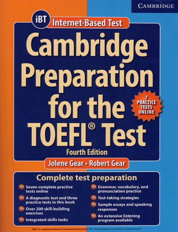 Cambridge Preparation for the TOEFL Test: Book with Online Practice Tests: Fourth Edition