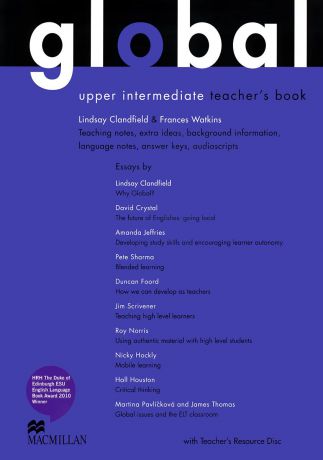 Global: Upper-Intermediate: Teacher‘s Book (+ CD-ROM)
