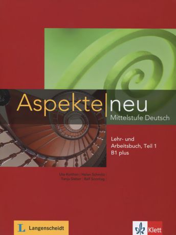 Aspekte neu B1+: Mittelstufe Deutsch: Lehr- und Arbeitsbuch: Teil 1 (+ CD)