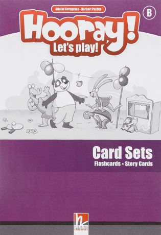 Hooray! Let's Play! - B Card-Sets (Flashcards+Story Cards)