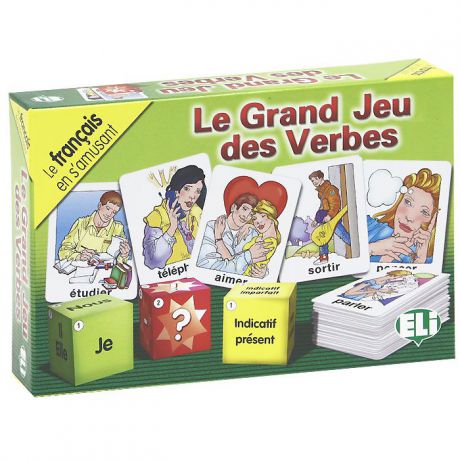 Le grand jeu des verbes (набор из 100 карточек)