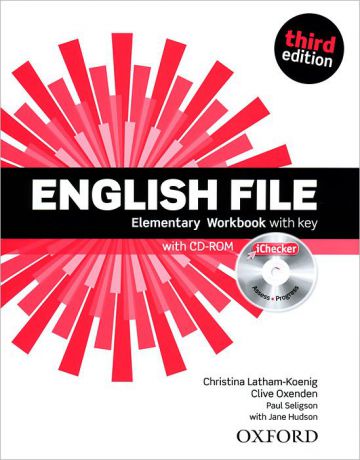 English File: Elementary: Workbook with Key (+ CD-ROM)