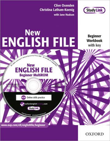 New English File: Beginner Workbook with Key (+ CD-ROM)