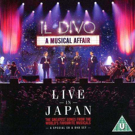 "Il Divo" Il Divo. A Musical Affair. Live in Japan (CD + DVD)