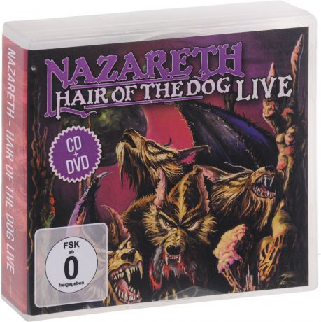 "Nazareth" Nazareth. Hair Of The Dog. Live (CD + DVD)