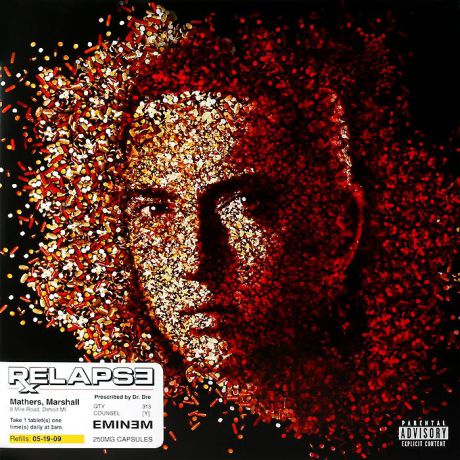Эминем Eminem. Relapse (2 LP)