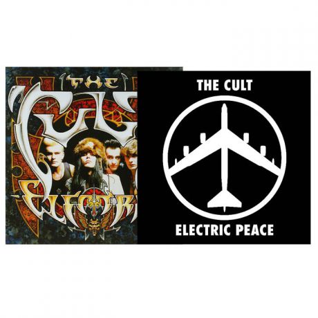"The Cult" The Cult. Electric / Peace (2 LP)
