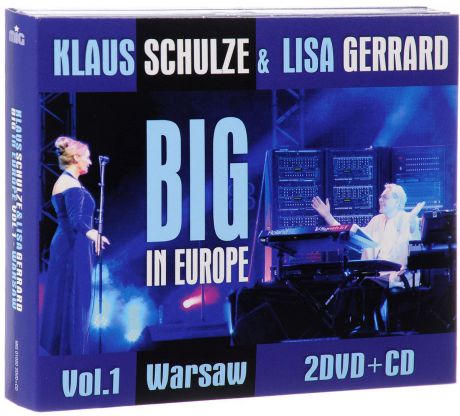 Клаус Шульце,Лайза Джеррард Klaus Schulze & Lisa Gerrard. Big In Europe. Vol. 1. Warsaw (CD + 2 DVD)