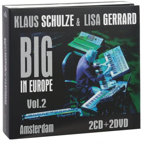 Клаус Шульце,Лайза Джеррард Klaus Schulze & Lisa Gerrard. Big In Europe Vol. 2. Amsterdam (2 CD + 2 DVD)
