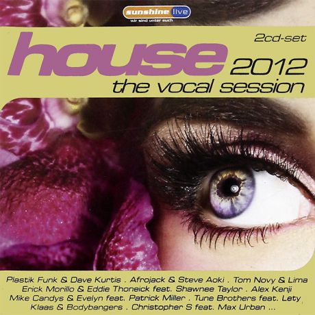 Afrojack,Стив Аоки,Миша Мур,Полина Гриффис,Allison,Christopher S House: 2012. The Vocal Session (2 CD)