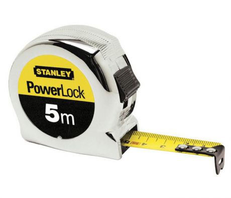 Рулетка Stanley "PowerLock Classic", 5 м х 19 мм