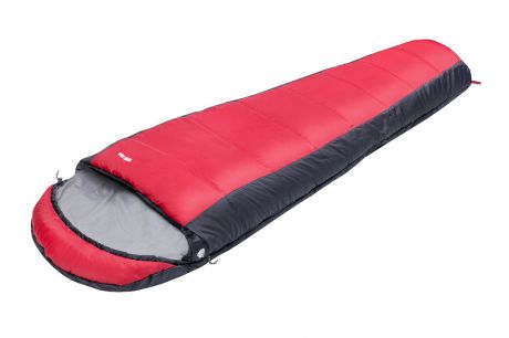 Спальный мешок TREK PLANET "Track 300", цвет: серый, красный, правосторонняя молния