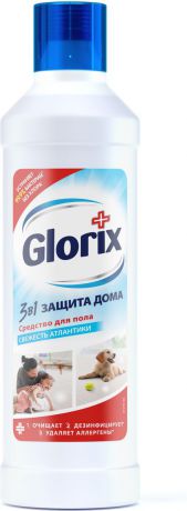 Glorix Средство для мытья пола, свежесть Атлантики, 1 л