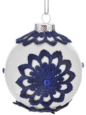 Новогоднее подвесное украшение Феникс-Презент "Русский стиль", диаметр 8 см
