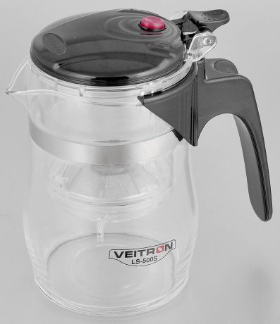 Чайник заварочный "Veitron", с кнопкой, 500 мл. LS-500S