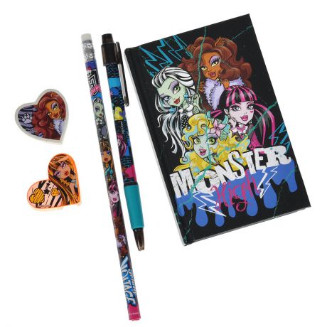 Канцелярский набор "Monster High", 5 предметов