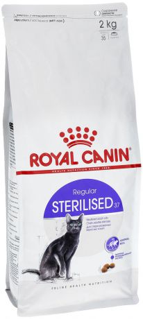 Корм сухой Royal Canin "Sterilised 37", для взрослых стерилизованных кошек, 2 кг