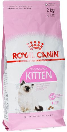 Корм сухой Royal Canin "Kitten", для котят в возрасте до 12 месяцев, 2 кг