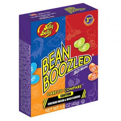 Jelly Belly Bean Boozled драже жевательное, 45 г