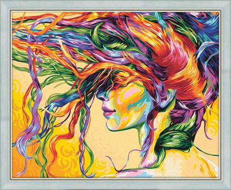 Картина по номерам Мосфа "Краски ветра", 28 цветов, 40 х 50 см
