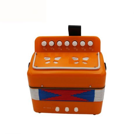Детский музыкальный инструмент Future Star FF-7K/ORG гармошка детская диатоническая, оранжевый