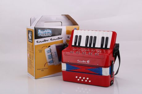 FДетский музыкальный инструмент uture Star FF-17K/RD аккордеон детский, красный