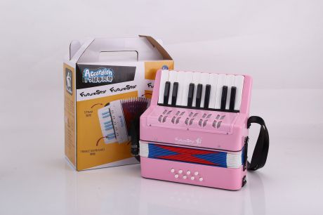Детский музыкальный инструмент Future Star FF-17K/PK аккордеон детский, розовый