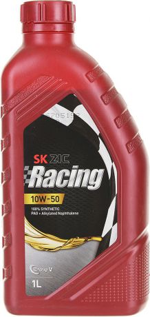 Моторное масло ZIC Racing, синтетическое, 10W-50, 1 л