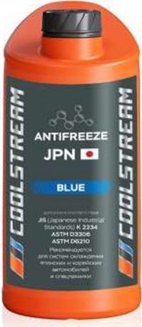 Антифриз CoolStream JPN, CS-011001, синий, 1 л
