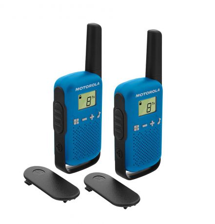 Комплект из двух радиостанций Motorola T42 BLUE (TALKABOUT)