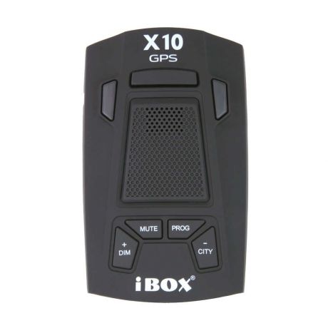 Радар-детектор iBOX X10 GPS, черный