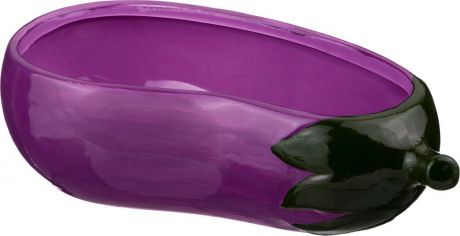 Блюдо для запекания Agness Баклажан, 490-319, фиолетовый, 21 х 12 см